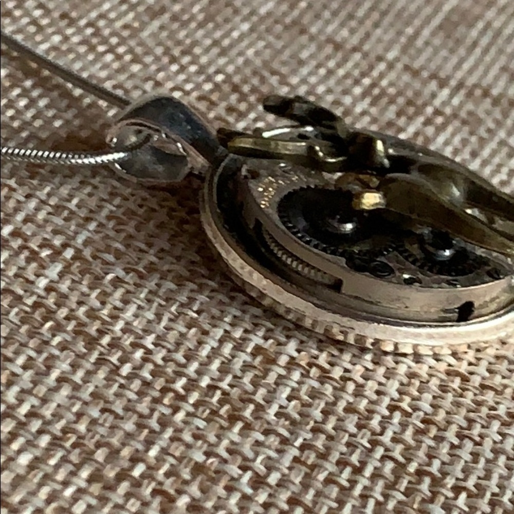 Deer Steampunk Necklace New - Picture 4 of 10